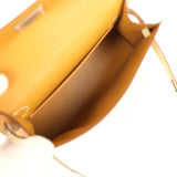 Hermes Kelly Sellier 20 Sesame Madame and Vanille Matte Alligator Touch Palladium Hardware