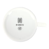 Hermes "H Deco" Black/White Porcelain Mug N°2