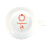 Hermes "Tressages Equestres" Orange/White/Blue Porcelain Mug N°2