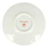 Hermes "Tressages Equestres" Orange, White and Blue Porcelain Coffee Cup & Saucer Set of 2