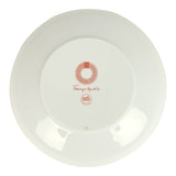 Hermes Medium "Tressages Equestres" Orange, White and Blue Porcelain Hollow Plate Set of 2