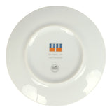 Hermes En Contrepoint White, Pink, Green Porcelain Bread and Butter Plate Set of 2