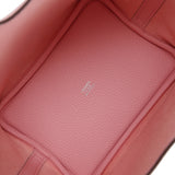 Hermes Picotin Lock 18 Rose Sakura Clemence Palladium Hardware