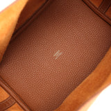 Hermes Picotin Lock 22 Gold Clemence Gold Hardware