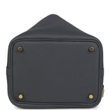 Hermes Picotin Lock 18 Ardoise Clemence Permabrass Hardware