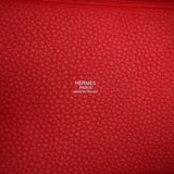 Hermes Picotin Lock 18 Rouge Radieux Clemence Palladium Hardware