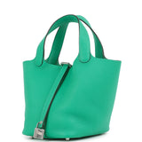 Hermes Picotin Lock 18 Menthe Clemence Palladium Hardware