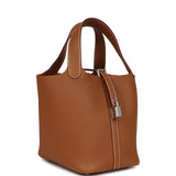 Hermes Picotin Lock 18 Gold Clemence Palladium Hardware