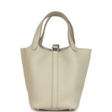 Hermes Picotin Lock 18 Beton Clemence Palladium Hardware