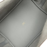 Hermes Picotin Lock 22 Bleu Glacier Clemence Gold Hardware