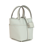 Hermes Picotin Cargo 18 Gris Platine Toile Canvas and Swift Palladium Hardware