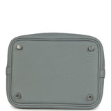 Hermes Picotin Lock 18 Gris Pantin Clemence Palladium Hardware