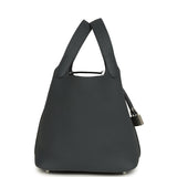 Hermes Picotin Lock 18 Gris Misty Clemence Palladium Hardware