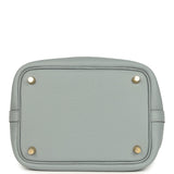 Hermes Picotin Lock 18 Gris Pantin Clemence Permabrass Hardware
