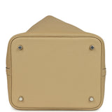 Hermes Picotin Lock 22 Trench Clemence Palladium Hardware