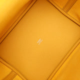 Hermes Picotin Lock 22 Sun Clemence Palladium Hardware