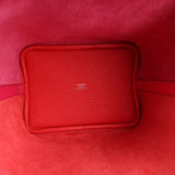 Hermes Picotin Lock 18 Casaque Rose Extreme and Rose Mexico Palladium Hardware