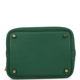 Hermes Picotin Lock 18 Vert Moyen Clemence Gold Hardware