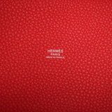 Hermes Picotin Lock 18 Vermillion Clemence Palladium Hardware