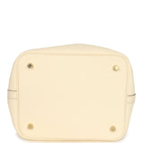 Pre-owned Hermes Picotin Lock 22 Nata Clemence Gold Hardware