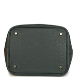 Hermes Picotin Lock 22 Vert Mangrove Clemence Gold Hardware