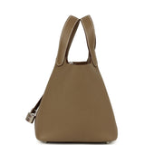 Hermes Picotin Lock 18 Etoupe Clemence Palladium Hardware