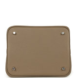 Hermes Picotin Lock 22 Etoupe Clemence Palladium Hardware