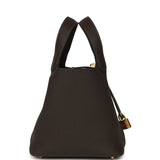 Hermes Picotin Lock 18 Ebene Clemence Gold Hardware
