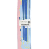 Hermes "Les Chiens Parisiens" Jaune, Bleu Ciel and Rose Multi Silk Twilly Pair