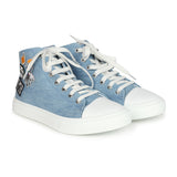 Hermes Illico Sneakers Bleu Clair Denim 35.5 EU