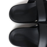 Hermes Chypre Techno Sandals Black Calfskin Palladium Hardware 37 EU
