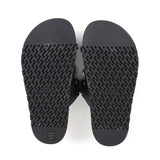 Hermes Chypre Techno Sandals Black Studded Calfskin Palladium Hardware 37.5 EU