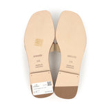 Hermes Oran Sandals Beige Lin Calfskin 38.5 EU