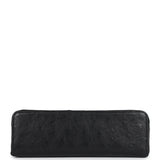 Loro Piana Extra Pocket L19 Pouch Black Ostrich Gold Hardware