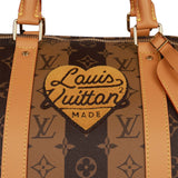 Louis Vuitton x Nigo Reverse Monogram Striped Keepall Bandouliere 50