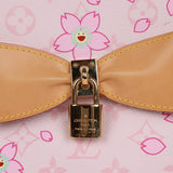 Vintage Louis Vuitton x Takashi Murakami Pink Monogram Cherry Blossom Sac Retro Gold Hardware