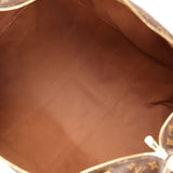 Louis Vuitton Keepall Bandouliere 55 Brown Monogram Coated Canvas Brass Hardware