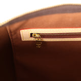 Louis Vuitton Keepall Bandouliere 55 Brown Monogram Coated Canvas Brass Hardware