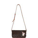 Vintage Louis Vuitton X Takashi Murakami Panda Troutter Brown Monogram Gold Hardware