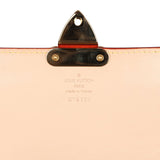 Vintage Louis Vuitton Tweedy Zip GM Brown Monogram Vinyl and Tweed Gold Hardware