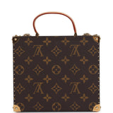 Vintage Louis Vuitton x Takashi Murakami Hands Jewelry Trunk Brown Multi Monogram Hands Brass Hardware