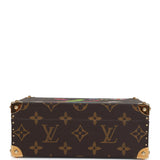 Vintage Louis Vuitton x Takashi Murakami Hands Jewelry Trunk Brown Multi Monogram Hands Brass Hardware