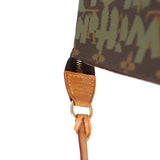 Vintage Louis Vuitton x Stephen Sprouse Pochette Accessories Khaki Graffiti Gold Hardware