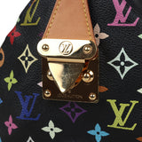 Vintage Louis Vuitton X Murakami Speedy 30 Black Multicolor Monogram Gold Hardware
