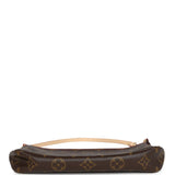 Vintage Louis Vuitton X Takashi Murakami Pochette Accessories Brown and Red Monogram Cerises Gold Hardware