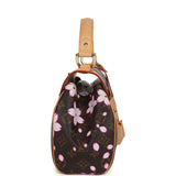 Vintage Louis Vuitton x Takashi Murakami Sac Retro PM Brown Monogram Cherry Blossom Gold Hardware
