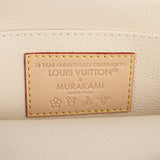 Louis Vuitton X Takashi Murakami Cosmetic Pouch PM White Multicolored Monogram Gold Hardware