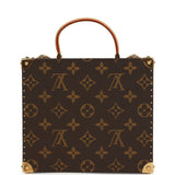 Vintage Louis Vuitton x Takashi Murakami Flower Head Jewelry Trunk Brown Multi Monogram Brass Hardware