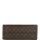 Louis Vuitton On The Go Fall In Love MM Tote Black, Red, Brown Monogram Gold Hardware