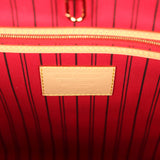 Louis Vuitton X Takashi Murakami Neverfull MM Cherry Brown Monogram Gold Hardware